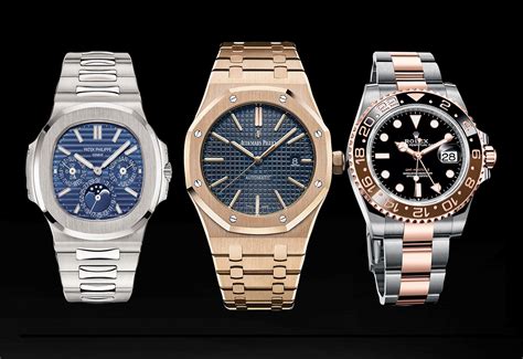 rolex Patek Philippe audemars piguet